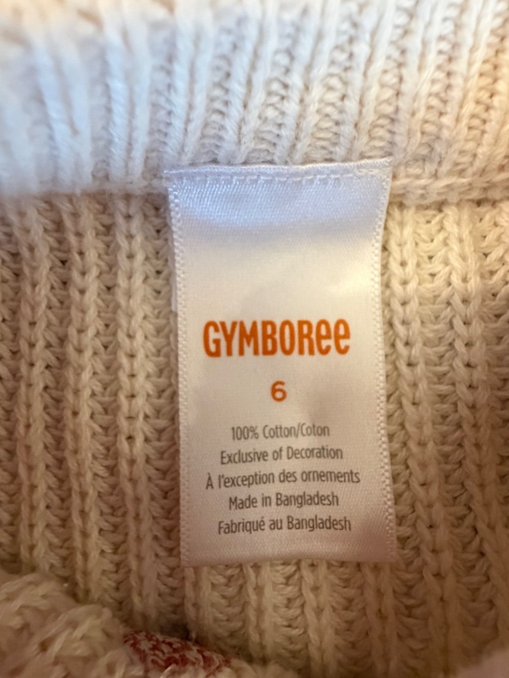 Gymboree Girls Embroidered Mushroom Ruffle Knit Cardigan Fall, Size 6T - Picture 8 of 8